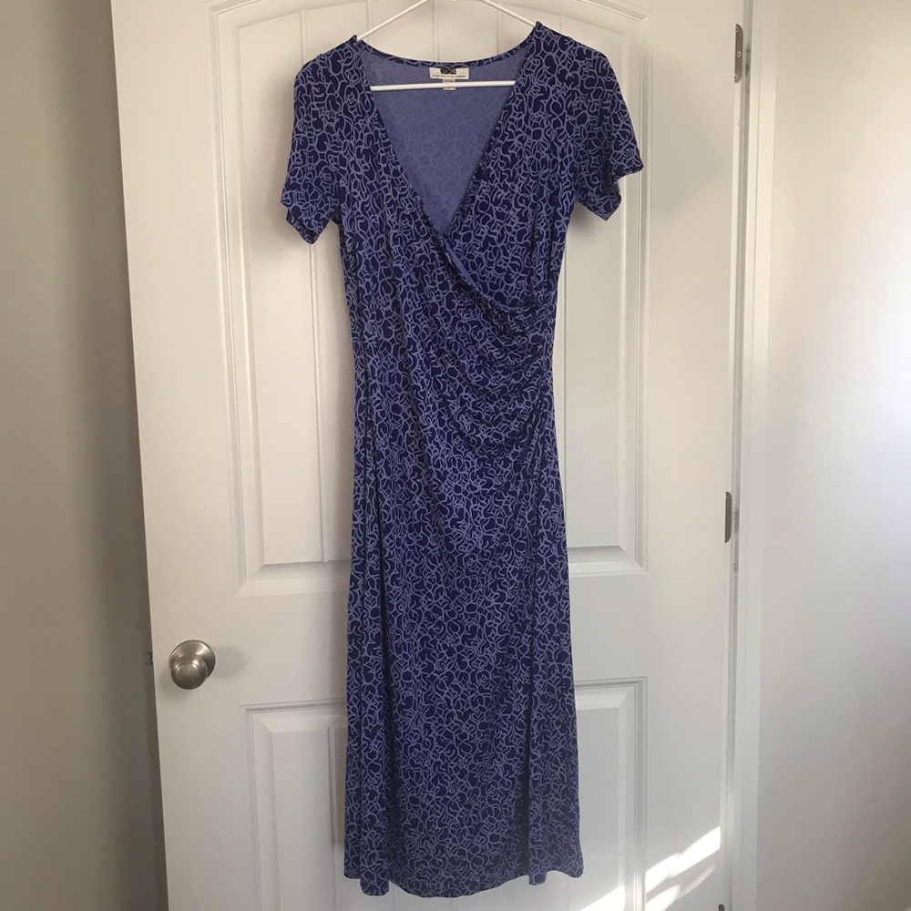 DVF vintage silk dress.